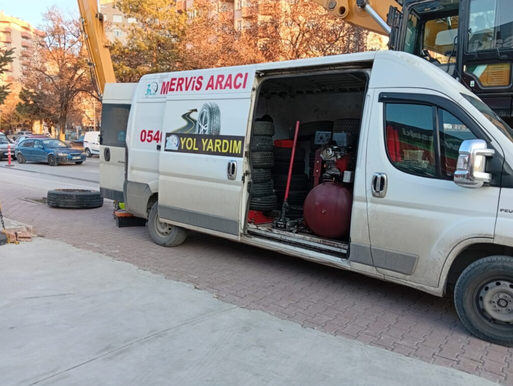 Kamyon lastik tamiri