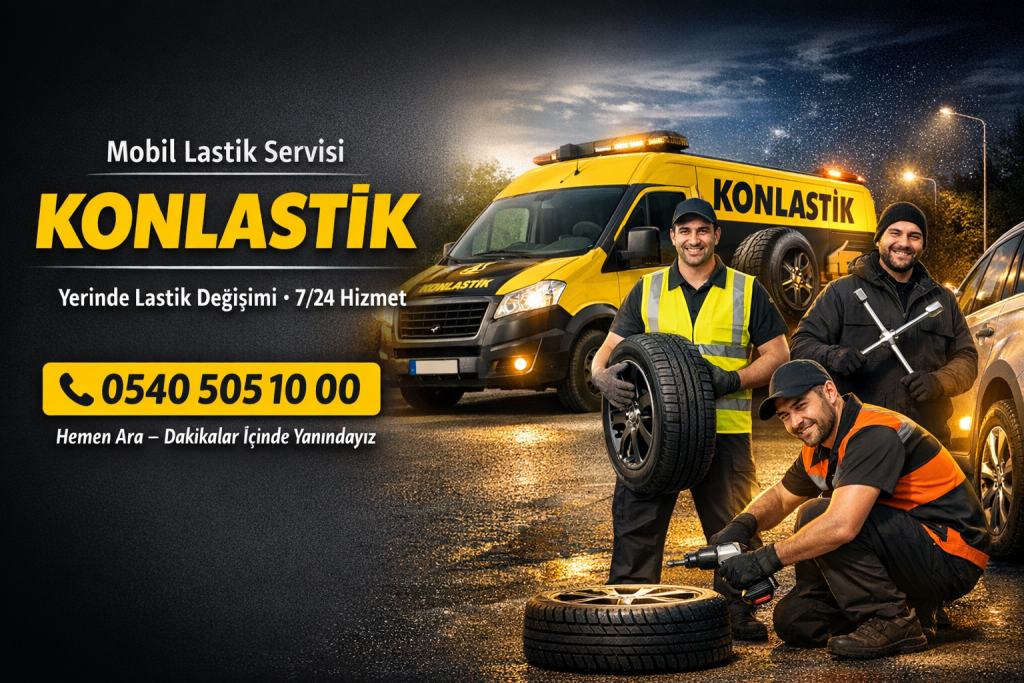 Konya'da Mobil Lastik Tamiri
